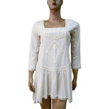 Women's 100%Cotton Knitted Blouse (RTB14074)