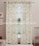 Peony Printed Voile Home Window Curtain