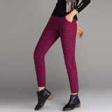 Womens Casual Cotton / Woolen Colored Pants
