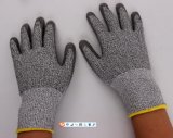 High Strength En388 Certified Level 5 PU Cut Resistance Gloves