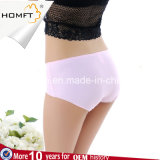 Seamless Viscose Smooth MID-Rised Slimming Briefs Young Girls Triangle Panties Women Tight Panties