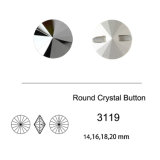 New Design Crystal Fancy Button Stone for Garment