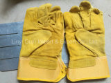 China 10.5 Inch Cheap Cow Split Leather Safety Welding Gloves