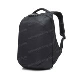 Black Polyester Computer Backpack