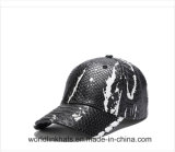Superb Quality 6panel Faux Snake Skin Blank Outdoor Baseball Cap