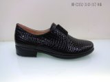 Fashion Design Croc Leather Shoe for Women