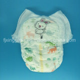 Disposable Baby Diaper Pants with Cute Cartoon Printing