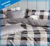 English Plaid Printed Polyester Bed Sheet Set