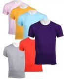 Men's Custom Plain Cotton Round Neck T-Shirt