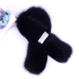 2016 Wholesale Real Fox Tail Fur Scarf for Women