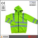 Hot Selling Working Yellow Color Hi Vis Sweater Jacket
