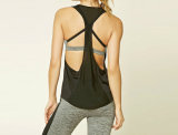 Nylon Spandex Woman's Cottony-Soft Racerback Gym/Yoga Sports Tank Yoga Wear