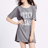 Wholesale Lady's Cotton Printing Casual T-Shirt