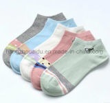 Candy Color Lovely Patten OEM Wholesale Ankle Sock