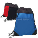 Deluxe Microfiber Front Mesh Backpack Bag