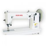 Used Goldenwheel Single Needle Compound Feed Flatbed Sewing Machine (CS-243)