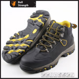 Sport Style Genuine Leather Safety Shoe with EVA/Rubber Outsole (SN5218)