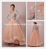 Coral Prom Party Evening Dresses A-Line Mother of Bride Gowns Z3038