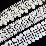 Embroidery Lace Fabric for Collar and Home Textile Crotched Embroidery Swiss Lace Collar L175
