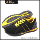 Basic Style Suede Leather Safety Shoe with EVA&Rubber (SN5169)