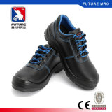 6kv Insulated Dual Density PU Sole Grain Pattern Leather Steel Toe Safety Shoes