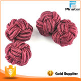 Factory Custom Making Silk Knot Cufflinks