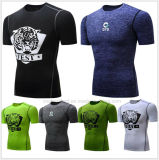 Cool Quick Dry Brethable Fit Sport Running T-Shirt for Men