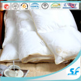 Baffle Goose Down Feather Duvet Quilt Cover with Satin Piping for Hotel Home