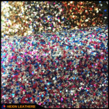 Glitter PU Leather for Wedding Shoes Bags Hx-G1702