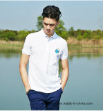 100%Cotton Mens Polo Shirt with Custom Embroidery Logo
