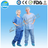 Cheap Manufacture Hospital Gown/Hospital Work Clothing/Wholesale Medical Scrub Suit