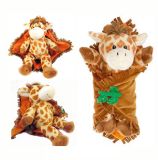 Baby Travel Giraffe Soft Stuffed Blanket