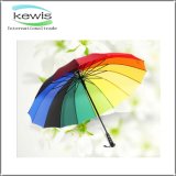 Rainbow Shape Custom Print Rain Umbrella for Anti-UV