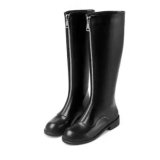New Arrival Knee-High Fashion Boots with Double Zipper (YX-1)