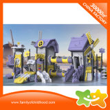 2017 Purple and Yellow Windmill Outdoor Slide for Children