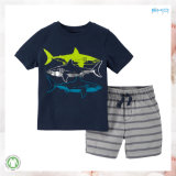 Summer Children Clothes Shark Kids Clothes Sets
