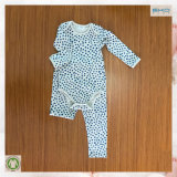 Organic Spandex Children Clothes Dots Printing Baby Suits