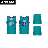 Factory China Sportswear Customized Design Green and Black Basketball Jerseys