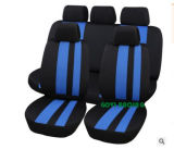 Blue Knitted Fabric Car Seat Covers Replacement Blue Car Cushion
