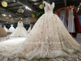 Aolanes New Arrival Trendy Sliver Wedding Dress