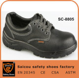 Cheapest Geniune Leather Safety Shoes with Steel Toe Cap