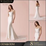 2018 Fashion Style Mermaid Wedding Dress Bridal Gown with Sleeves