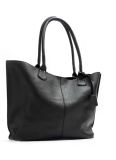 High Quality Ladies PU Leather Tote Bag with Suede Filling