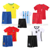 OEM Kids Children Sport Breathable Polyester Soccer Uniform Jersey