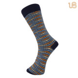 Men's Patterned Cotton Sock