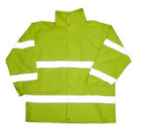 100% Polyester Oxford PVC/PU Non-Breathable/PU Breathable Coated Rain Coat Workwear