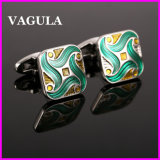 VAGULA Quality Enamel Gemelos Cufflinks (HL10135)