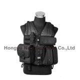 Army Military Paintball Combat Soft Tactical Safety Camping Vest (HY-V059)