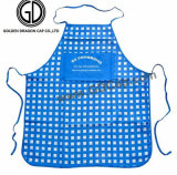 Manufacturer Cheap Promtional Polycotton Checked Cooking Kitchen Apron