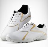 Golf Shoes Slip Resistant Microfiber Leather Golf Training Shoes (AKGS18)
